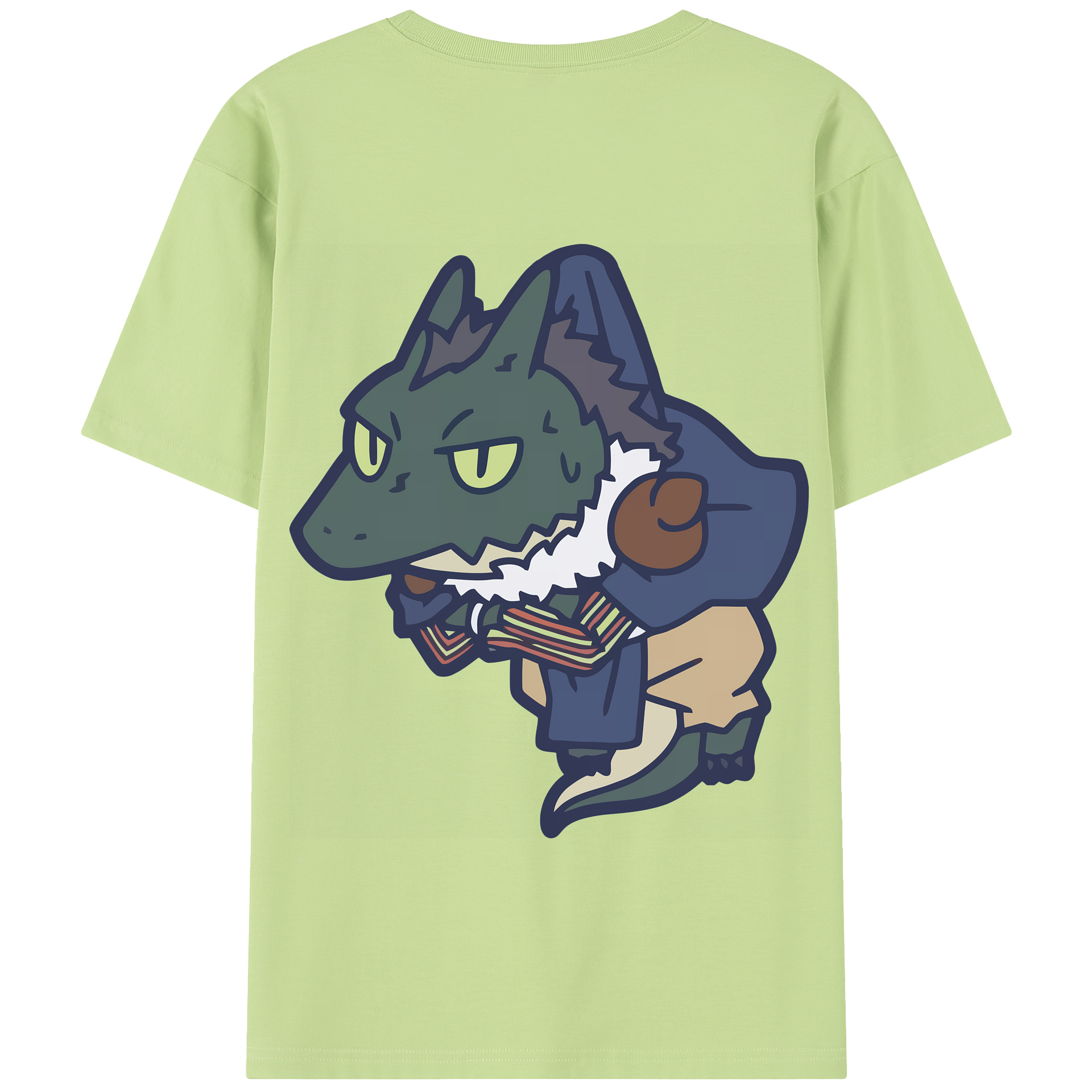 （画像用） 転スラ Regarding Reincarnated to Slime 綿100％半袖Tシャツ（背面プリント）